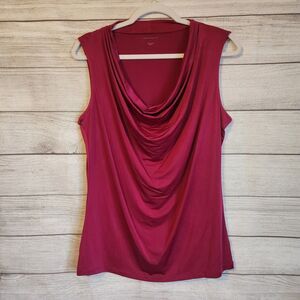 Worthington Large Pink sleeveless blouse